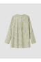 Runaway Collar Patterned Women's Tunic - 6