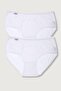 Tutku-Women's White 2 Pack Lycra Bato Panties Elf568T0924Ccm2