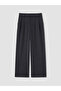 Xside Anthracite Loose Fit Soft Touch Women's Pleated Trousers - 5