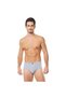 Tutku-Men's Gray Slip Underpants 6-Pack