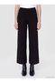 Ozmarka New Season Black Women's Knitwear Trousers with Elastic Waist - 2