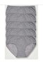 Tutku-924 Lycra Bato Panties 12 Pack Gray