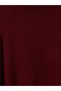 Plum Half Turtleneck Women's Knitwear Tunic - 6