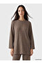 Crew Neck Oversize Women's Tunic
