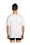 Tutku-Men's Ribbed Crew Neck Undershirt - White - 3