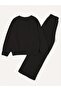 Women's Printed Top and Bottom Tracksuit Set Wide Leg Relaxed Fit - 5
