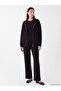 Ozmarka New Season Black Soft Touch Stone Women's Zippered Sweatshirt - 2