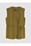Lcw Vision Double Breasted Collar Women's Classic Vest