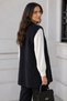 Women's Long Stone Buttoned Pocketed Vest - 4