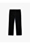 Comfortable Fit Cotton Pocketed Waist-Tie Jogger Jean Trousers - 6