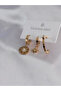 Stainless Steel 3-Piece Earring Set - 2