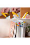 3-Piece Automatic Book Marker – Smart Silicone Bookmark Clip Set, Practical Book Clip for Reading Lovers - 4