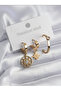 Stainless Steel 3-Piece Earring Set