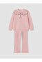 Heart Patterned Girl's Set