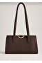 Women's Suede Daily Hand Shoulder Bag with Large Internal Volume and Zippered Compartment