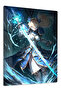 Kirito Anime Metal Wall Art