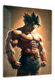 Goku Anime Metal Wall Art