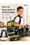 1813 3-Piece Unisex School Bag Set – Girls' and Boys' Backpack + Lunch Box + Pencil Case – Supported Back Panel - 2