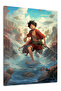 Monkey D. Luffy Anime Metal Wall Art