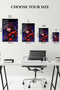 Cyber Anime Girl Anime Metal Wall Art - 6