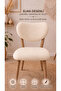 Apple Patterned Jacquard Chair Cover |   Set of 2 |   Lycra and Elastic |   Modern Bohemian Design - 3