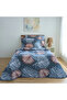Single Patterned Multi-Purpose Bedspread Quilted +2 Pillowcases + Elastic Sheets (Pique Set)