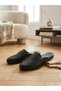 2027 New Model Crocodile Pattern Premium Quality Texture Men's Slippers - Black Stylish Design Men's Guest House Dowry and Groom Slippers - 2