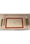 6-Person Flat Handle Pipe Studio Model Economical Tray - 2