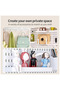 Pegboard Wall Mount Display Pegboard Combination Kit for Living Room Gaming Room,Pegboard Hanging for Wall Organizer Pegboard Holder for Organizing (white) - 3