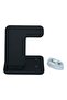 3-In-1 Wireless Charger Black - 2