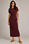 BICYCLE COLLAR LONG DRESS (B23-00138)