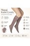 Women's 6-Piece Mother Massage Sole Knee Socks 80 Denier Flexible Comfortable Daily Use - 7