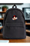 Mi̇ck Mouse Printed School, Lecture, Course, Classroom Unisex Black Backpack