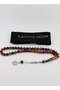 Amber Resin / 45 Bead / Tasbih / Prayer Beads / Brown & Orange