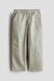 Cotton twill cargo joggers - 3