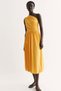 Bubble-hem one-shoulder dress
