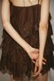 Tiered lace-trimmed dress - 6