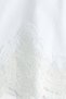Lace-trimmed cotton T-shirt - 6