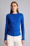 Fitted Basic Plain Ribbed Camisole Long Sleeve Basic T-Shirt I5711Ax26Au - 3