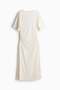 Draped T-shirt dress - 2