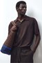 Regular Fit Silk-blend polo shirt - 4