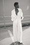 Dolman-sleeved linen-blend shirt - 4