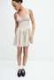 Gathered twill dress - 2
