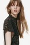 Draped turtleneck dress - 7
