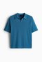 Regular Fit Silk-blend polo shirt