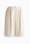 Wide pleated culottes