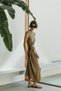 Asymmetric tie-detail dress - 3
