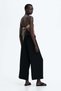 Ankle-length linen-blend trousers - 5
