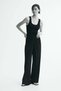 Twist-detail jersey trousers - 6
