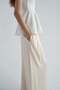 Wide satin trousers - 4
